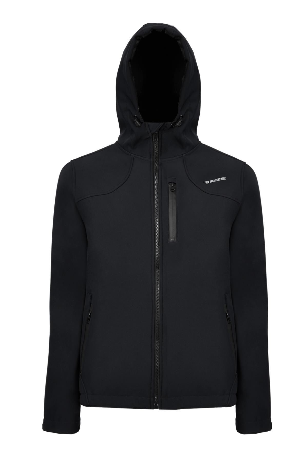 کت Softshell Hooded کت مشکی مردانه M1801ts Scooter