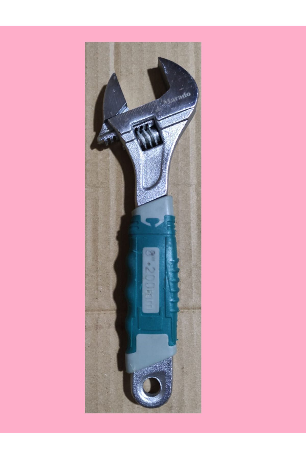 MARADO-Wrench - 8 Inch 200X24 Size, 200 mm Isolated with Origin, Handle and Heritage 1