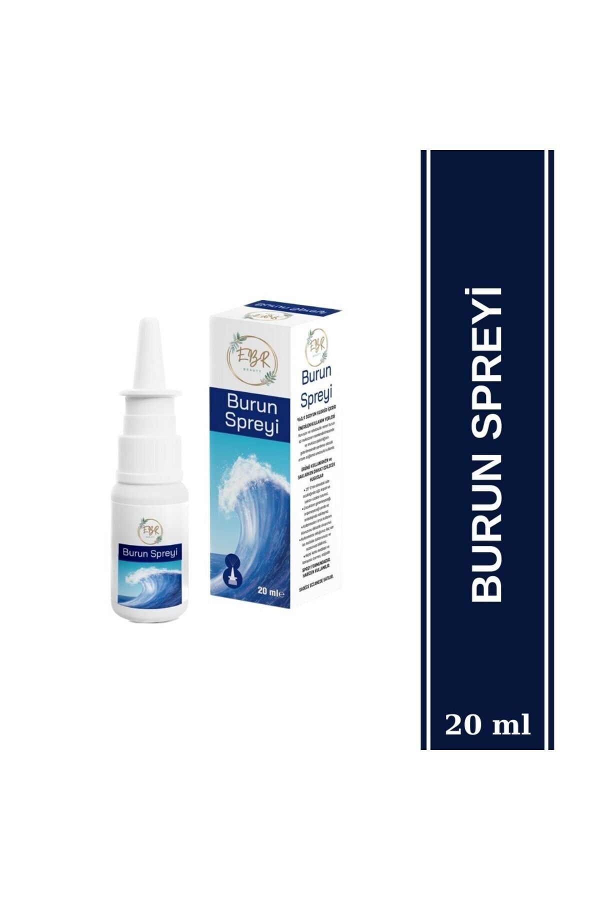 EBR BEAUTY Burun Spreyi Serum Fizyolojik 20 Ml X 4 Adet