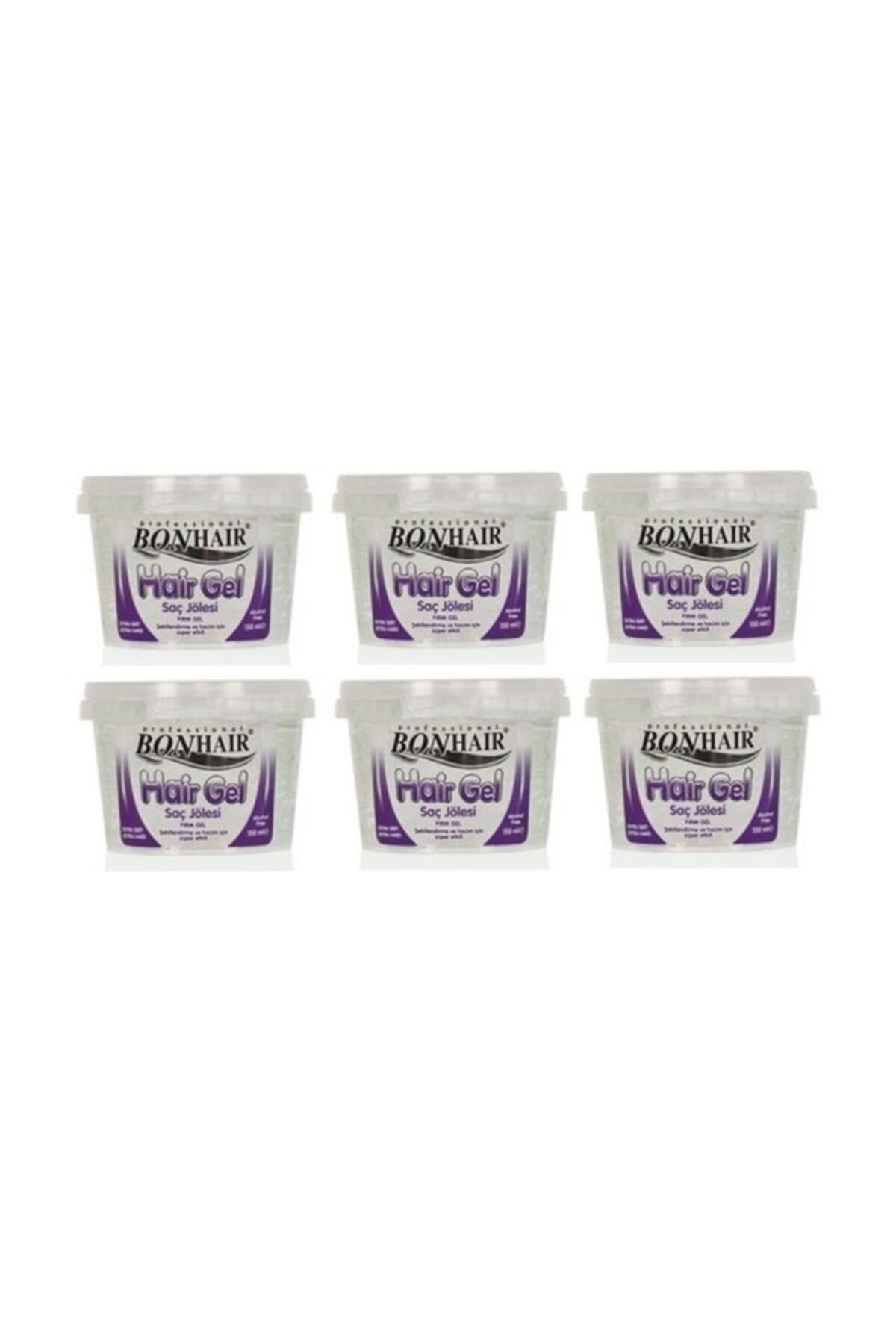 Bonhaır Jöle 140 Ml Extra Sert Beyaz 6 Lı
