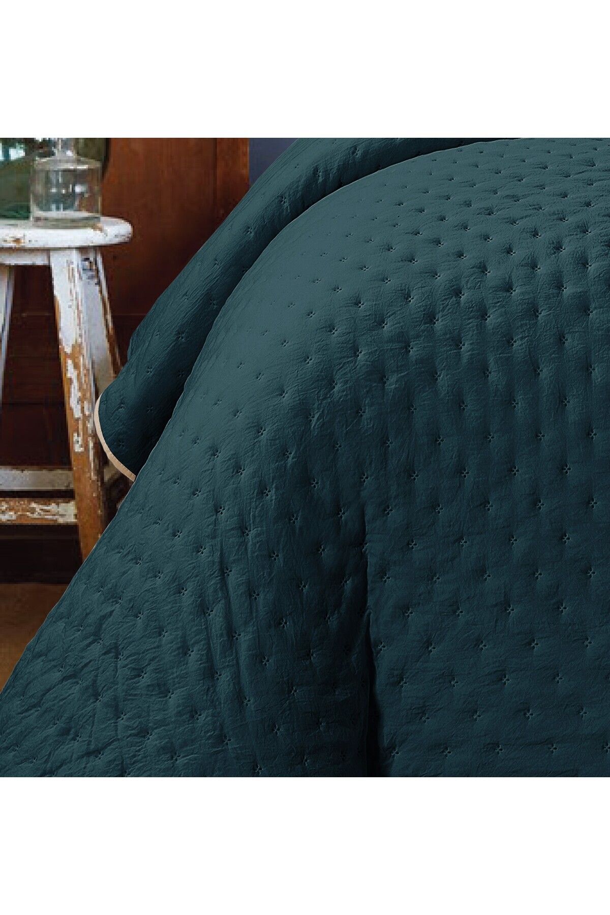 Bella Home-Washed Soft Double Sided Bedspread Set 3
