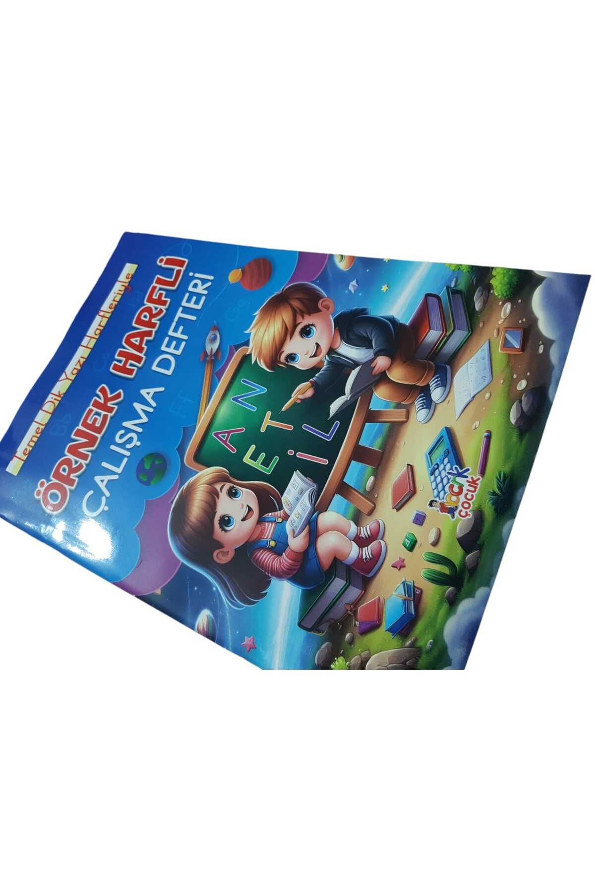 ÇEÇEN HOME-2 A4 Sample Letter Writing Copybooks - Vertical Writing Work Copybook 2