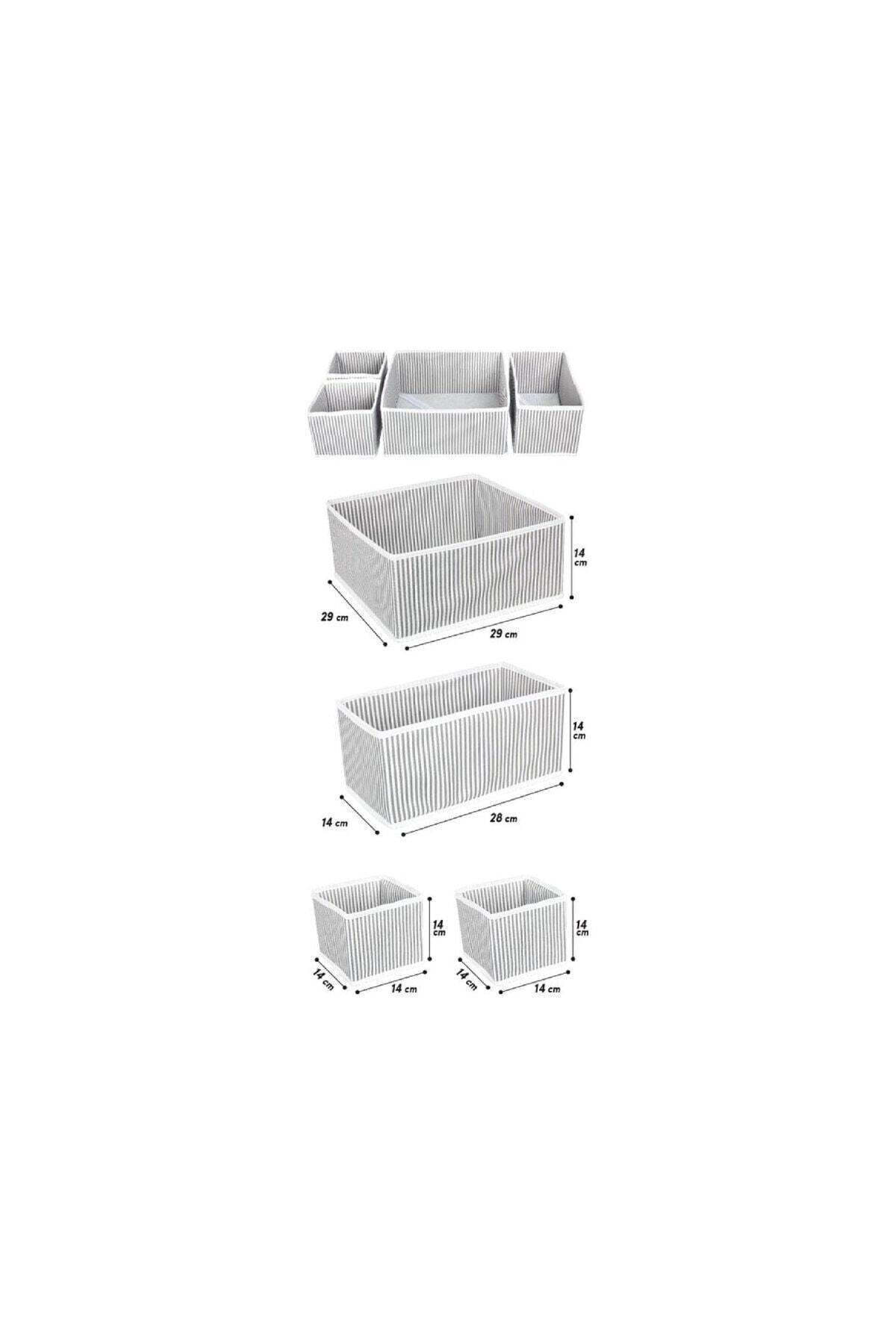 ALAS-Set de 4 cutii organizatoare - interior dulap și sertar 3