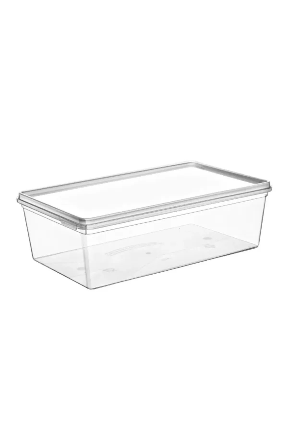 Open Home Concept-10 Self-Covered Storage Containers Suitable for Deep Freezer 2 Lt 8