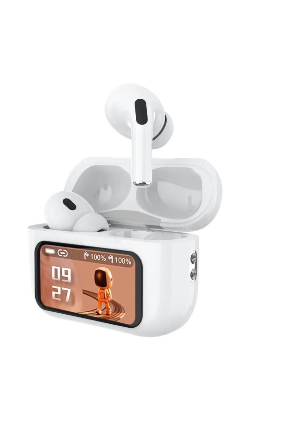 Anc+Enc Bluetooth Headset with Touch Screen Ios Android All Phone Headset BT