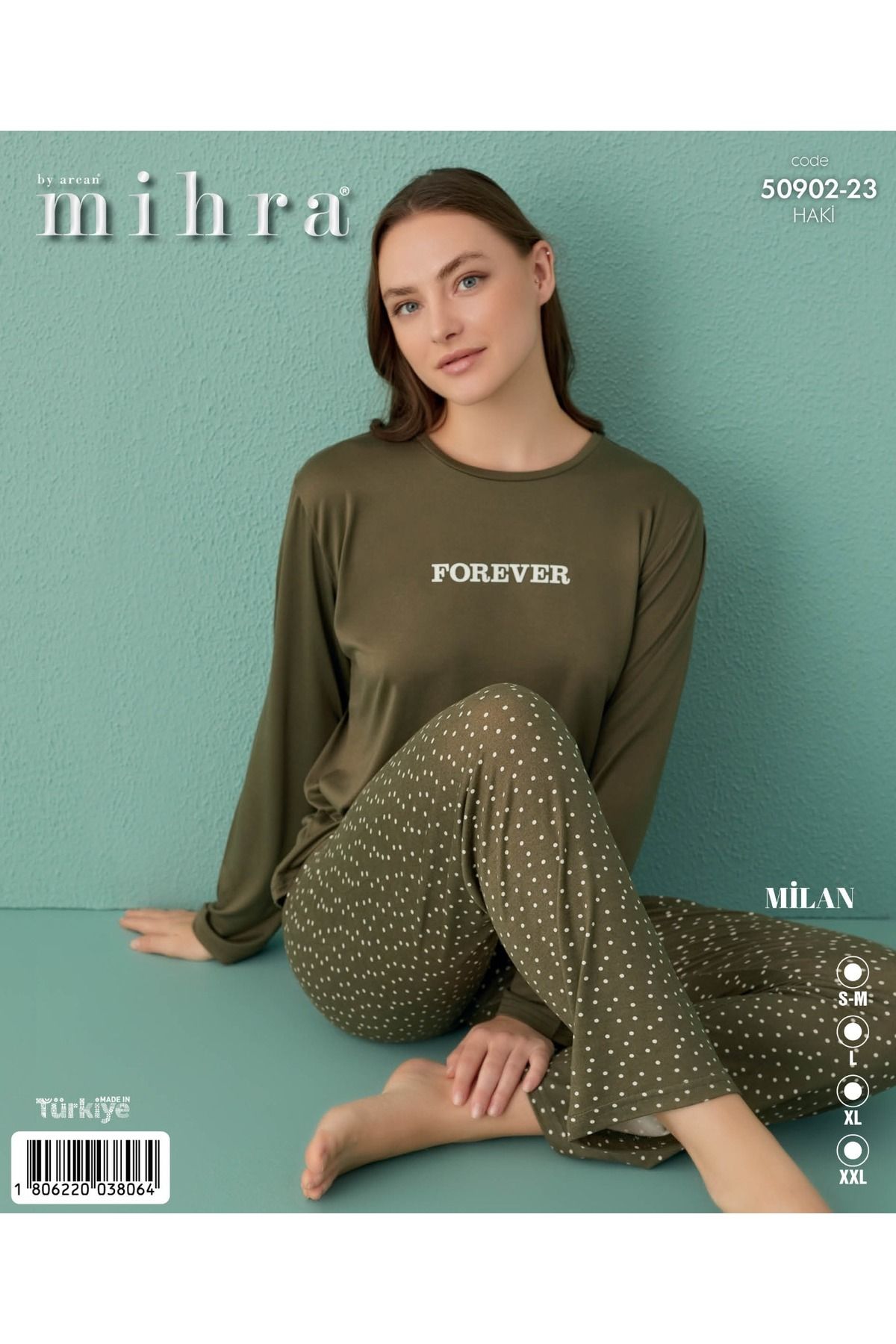 Mihra-Arcan 50902-23 Eternal Milan Printed Khaki t Sandy 1