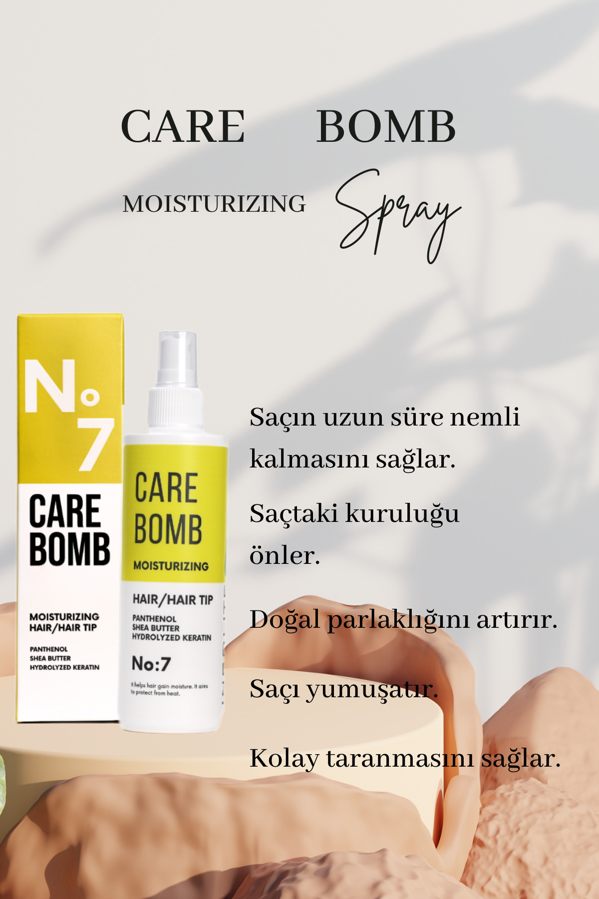 İNSOLİTE PROFESSİONAL İnsolite Hair Bomb Moısturızıng No.7