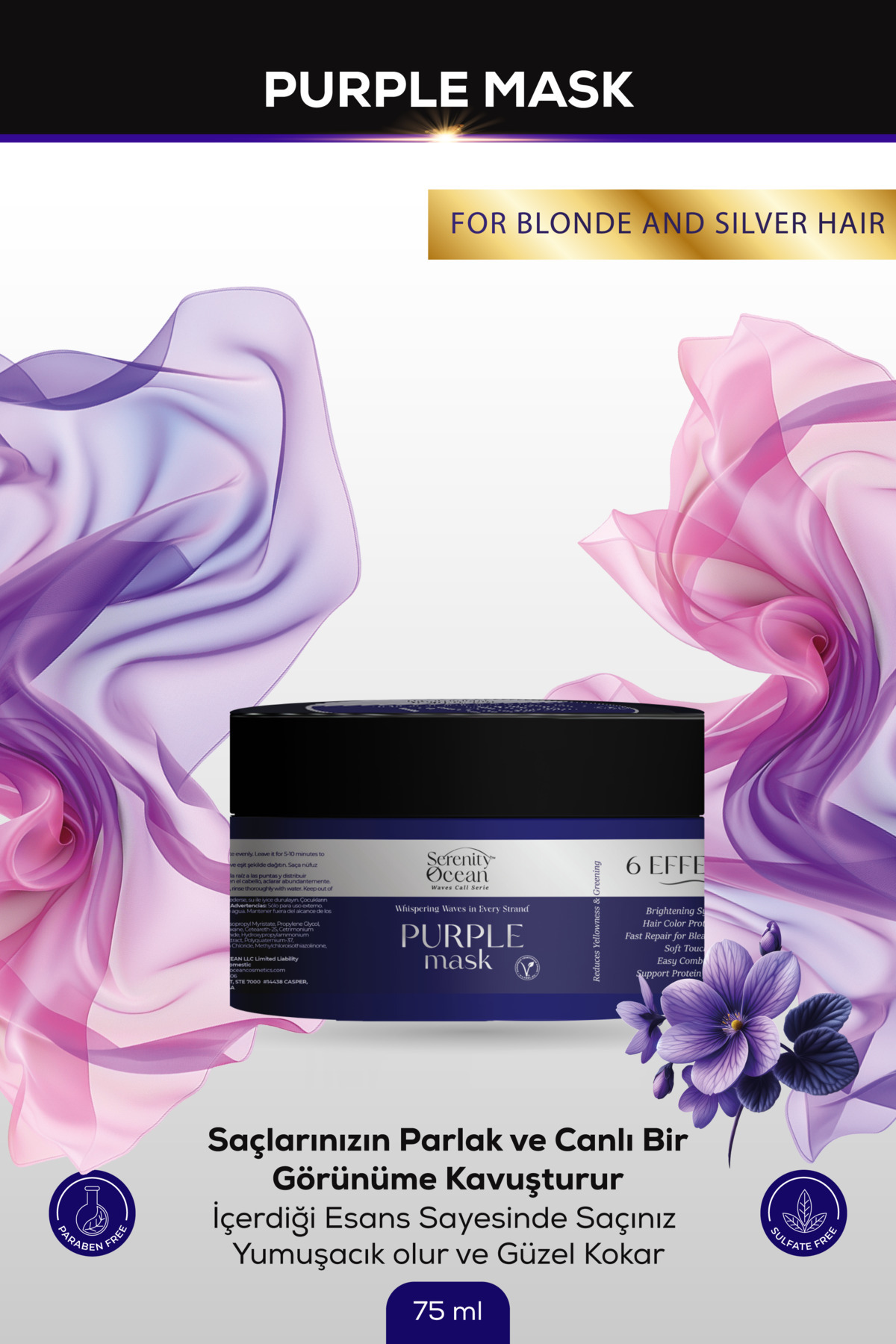 Vegan Mor Maske 75 Ml-tatil Boy SLS-PARABEN-TUZ İÇERMEZ — SO-MOR MASKE. 75ML — تصویر 4 از 6