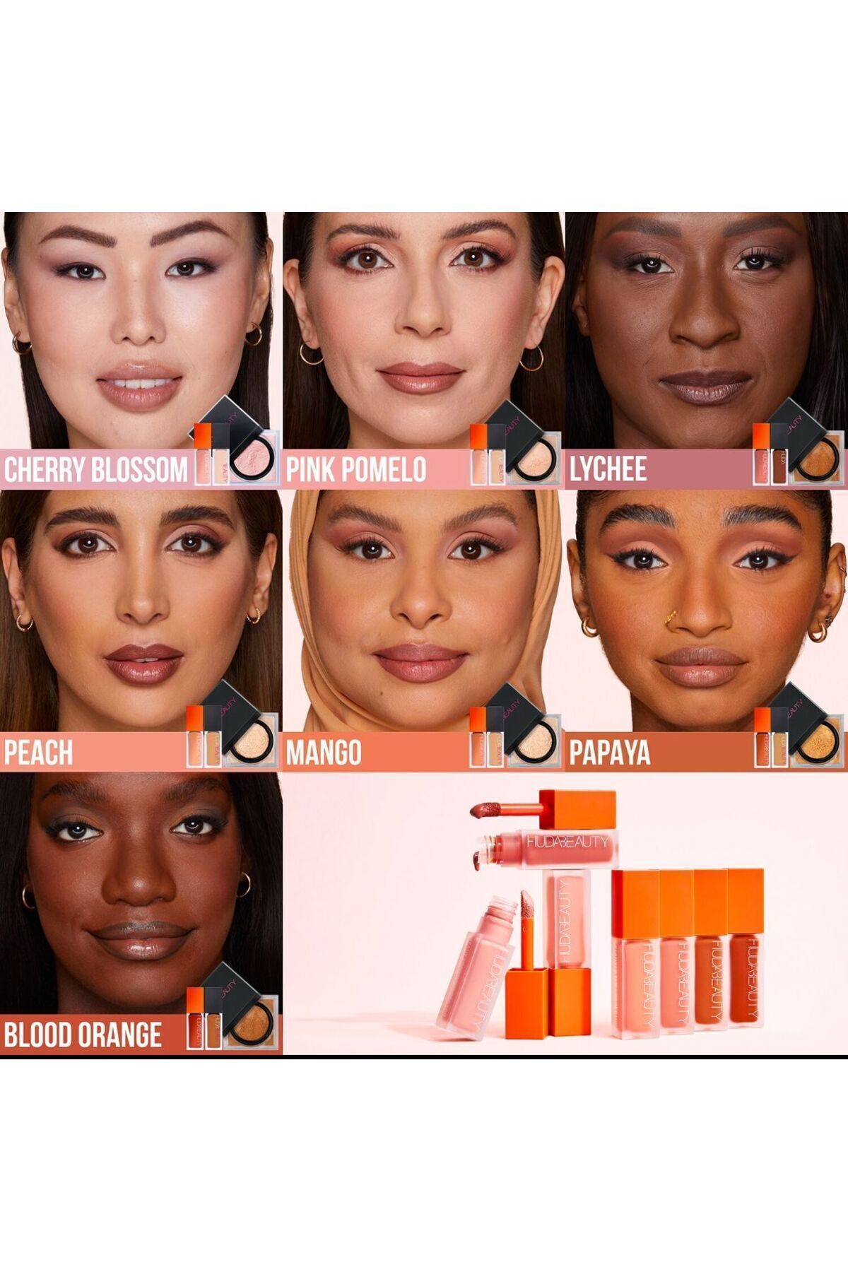 Huda Beauty-Fauxfilter 9ml Color Equalizer - Peach Color Corrector Concealer 2