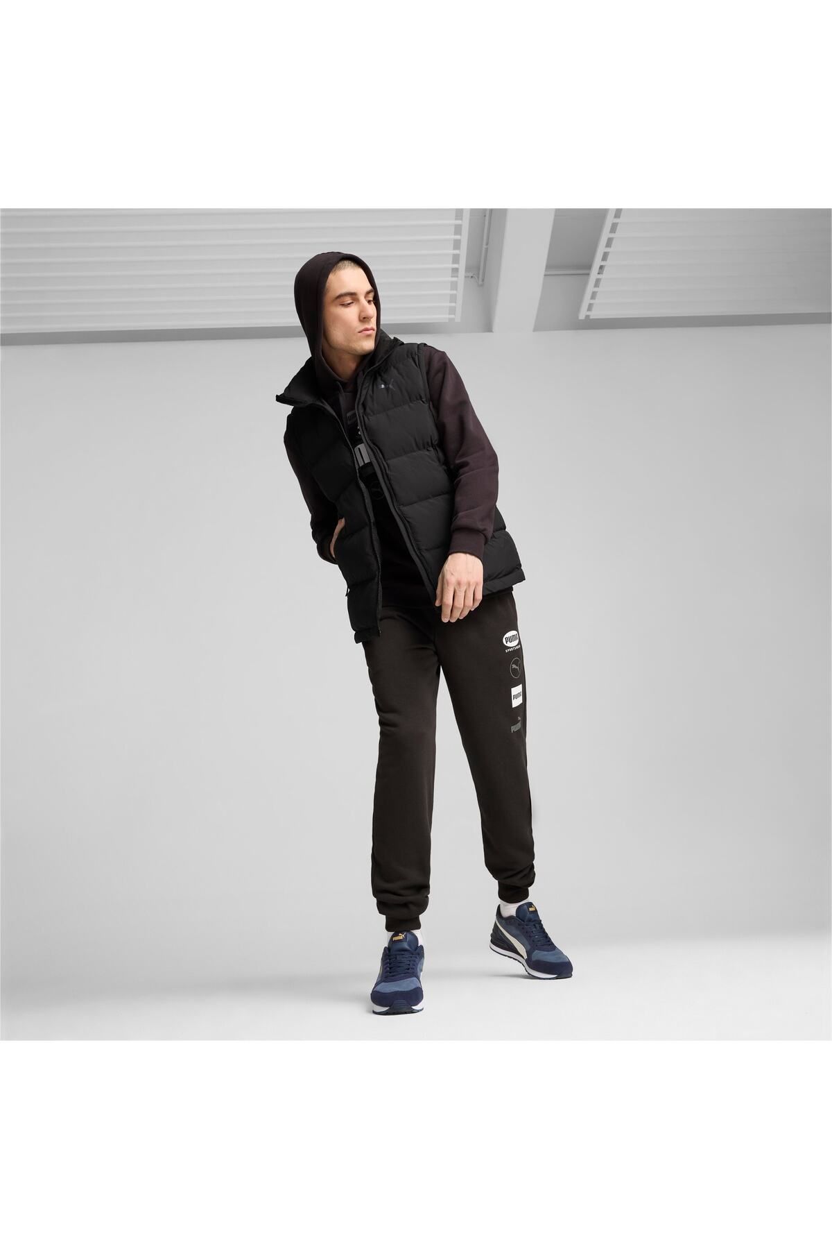 جلیقه ورزشی مشکی مردانه مونومتر اورجینال Puma