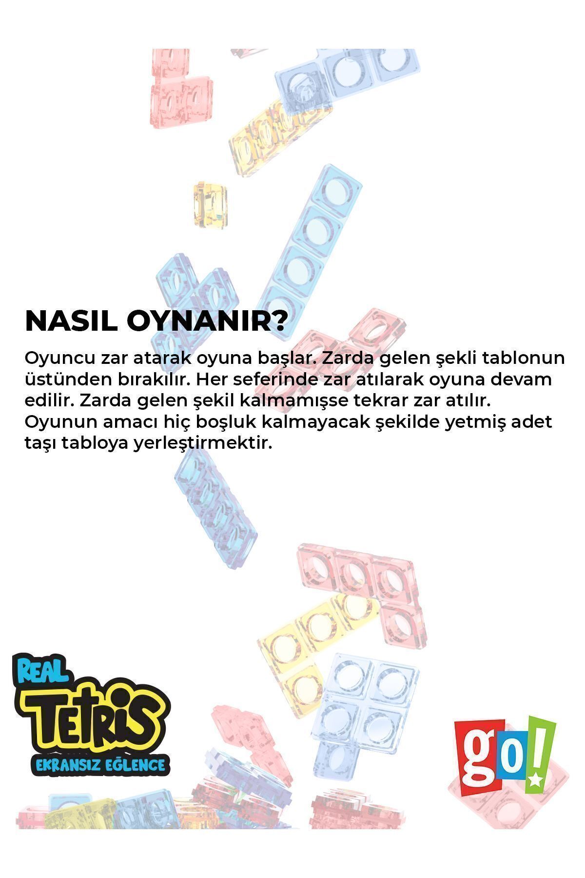 Go Toys-Real Tetris Screenless Activity Toy Educational Toy 4