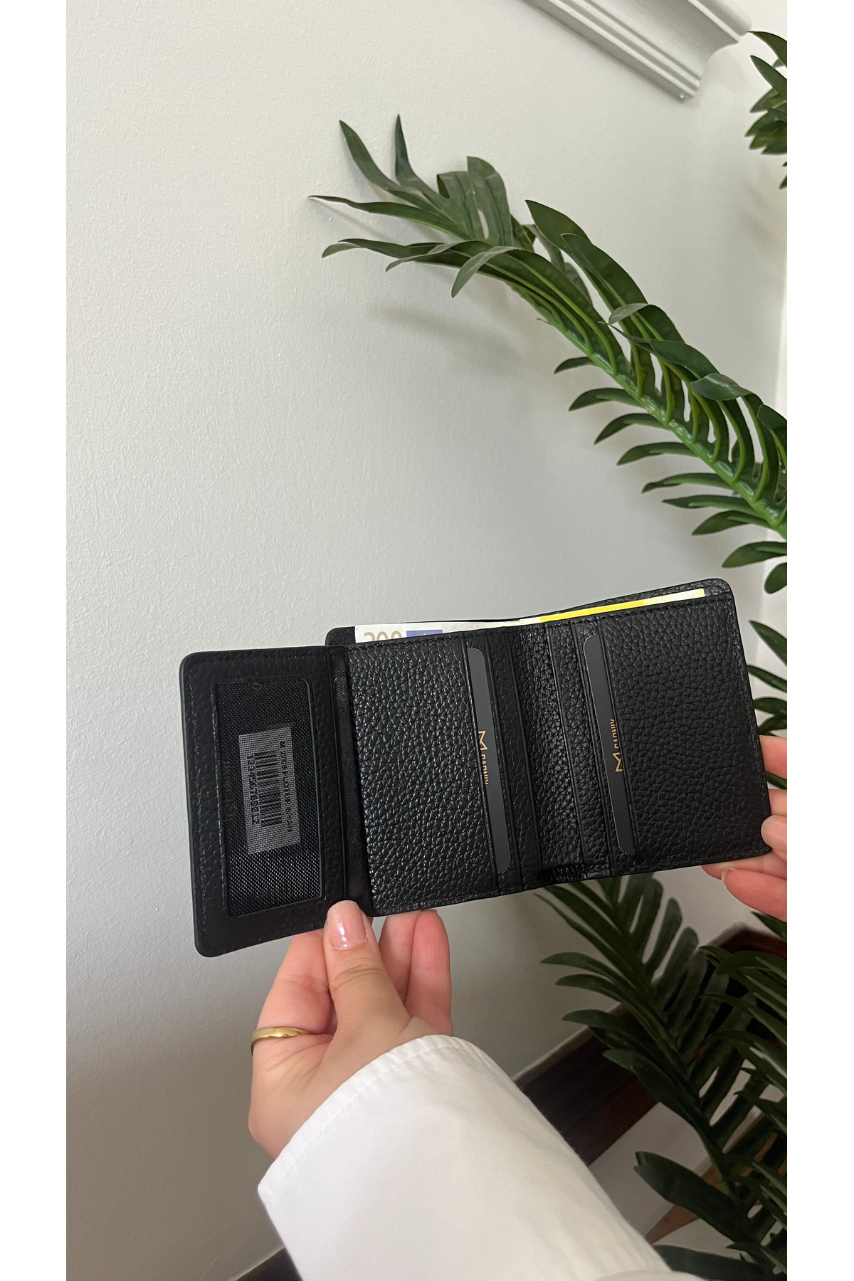 کیف پول مردانه مشکی Garniy | G-2709 اورجینال - تصویر 3