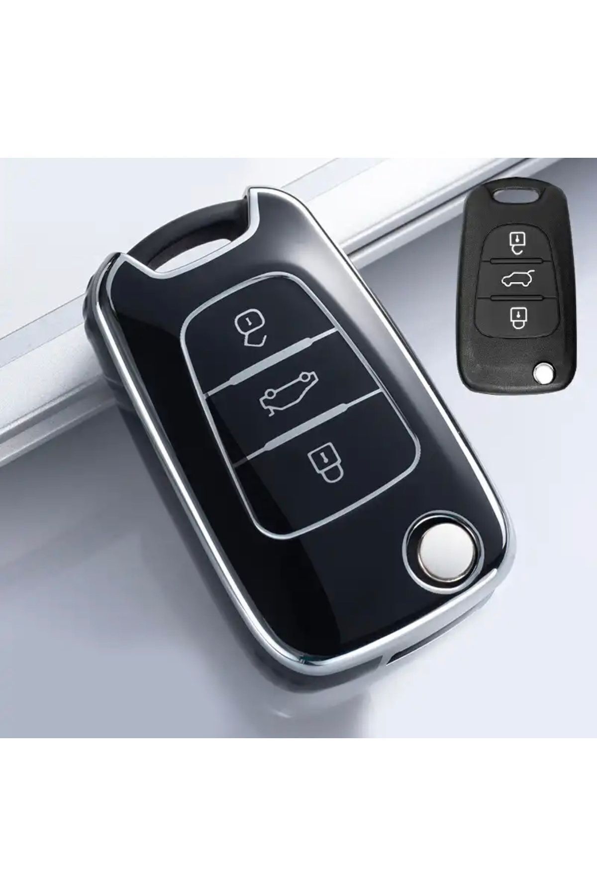 Coque Clé Télécommande Plip 3 Boutons pour Hyundai i20 i30 iX20 iX35