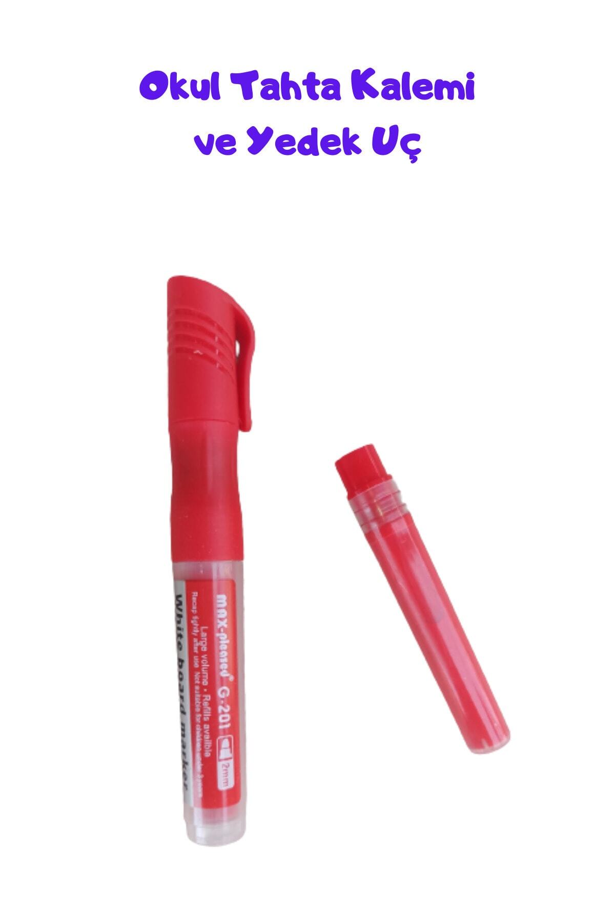 Okul Beyaz Tahta Kalemi, yedek uçlu