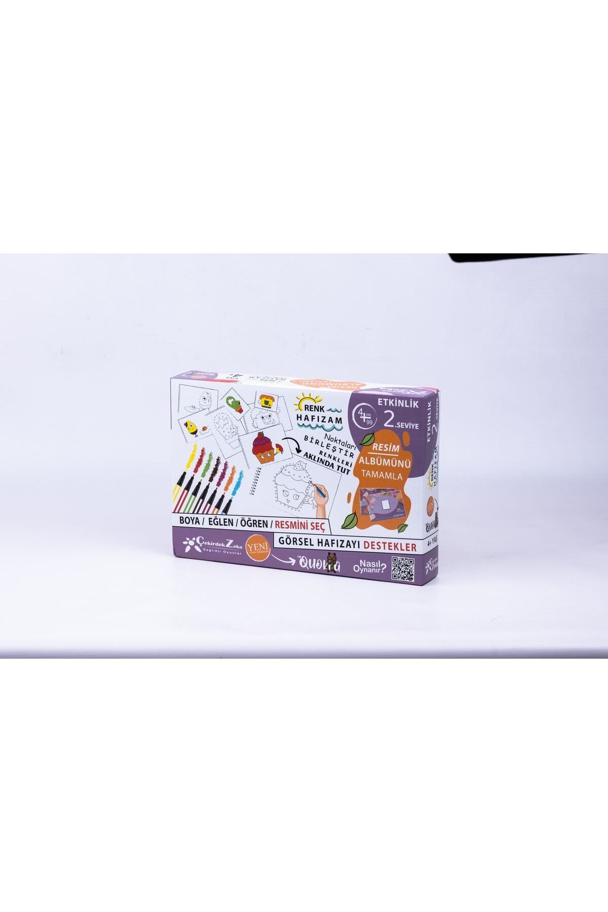 SİMA KİDS-2nd Level Dotted Paint Memory and Skill Activity Game 1
