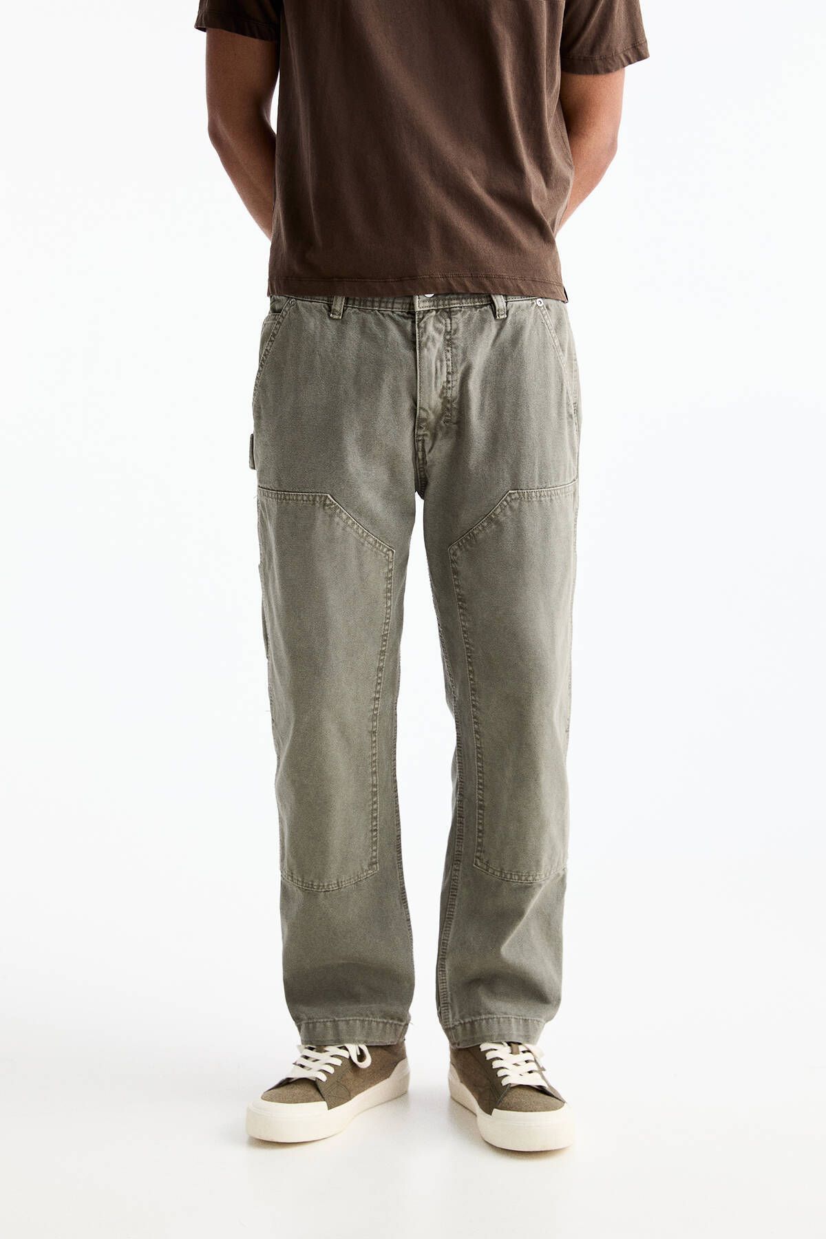 شلوار کارپنتر با دو بغل پل اند بیر  Pull & Bear