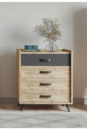 Mymob İda 4 Çekmeceli Şifonyer