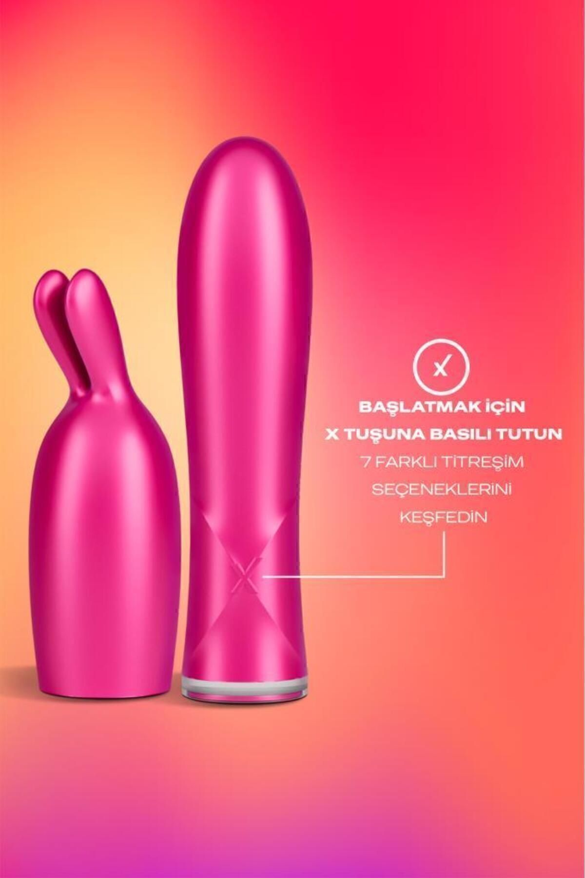 2si 1 Arada Titreşimli Vibratör ve Uyarıcı Başlık+ Extreme Geciktiricili & Tırtıklı Prezervatif 30lu 4