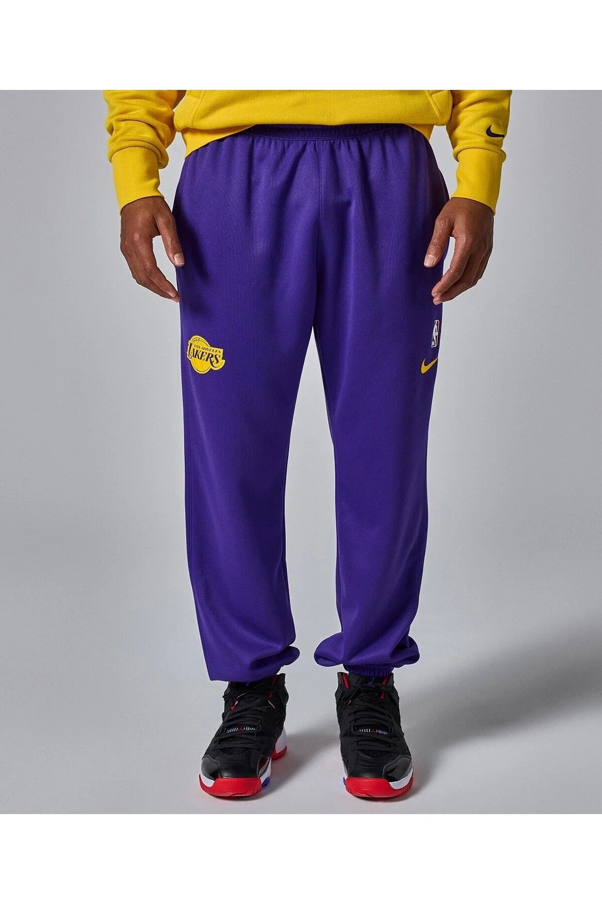 Lakers purple sweatpants outlet