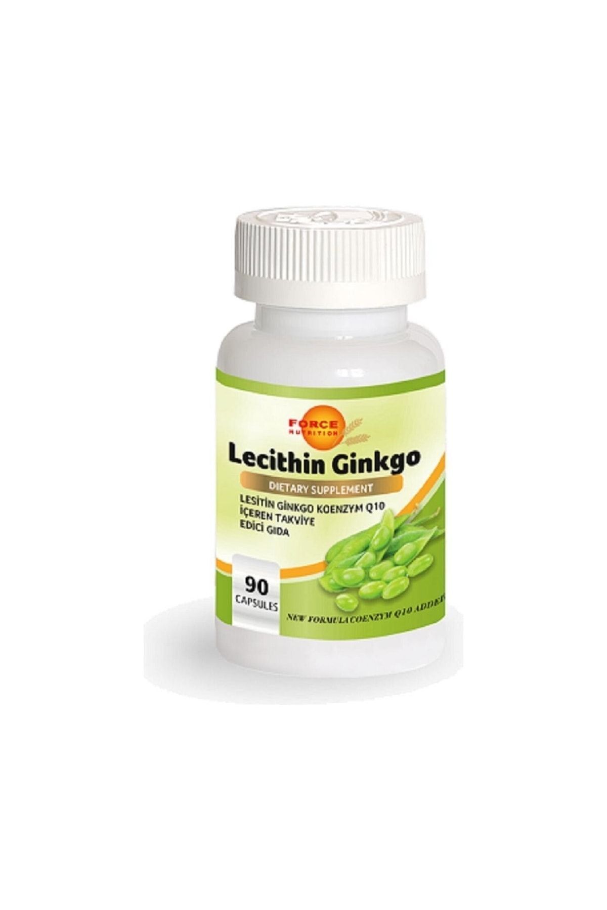 Force Nutrition Lesitin Ginkgo Koenzym Q 10 90 Kapsu