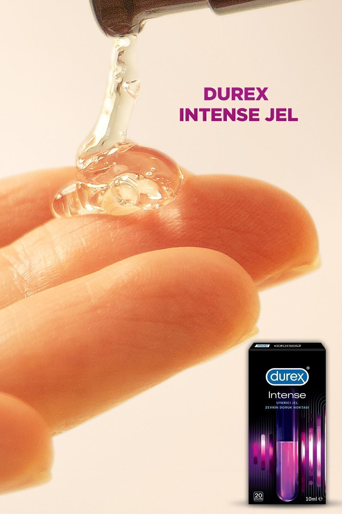 Intense Prezervatif 10'lu + Intense Uyarıcı Jel 10 Ml Kondom 8