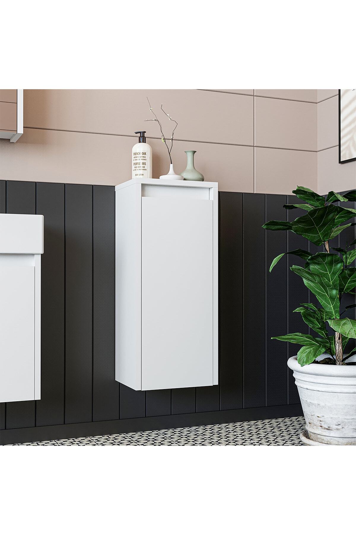 Particleboard 70 X 25 cm Bathroom Tall Cabinet