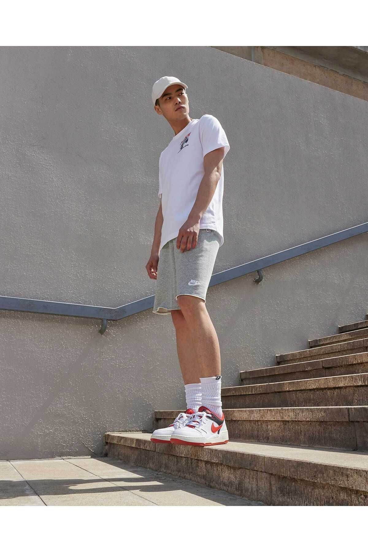 اسنیکر مردانه سفید نایکی | F.M.B.R.1.T.362-102102 اورجینال - تصویر 8