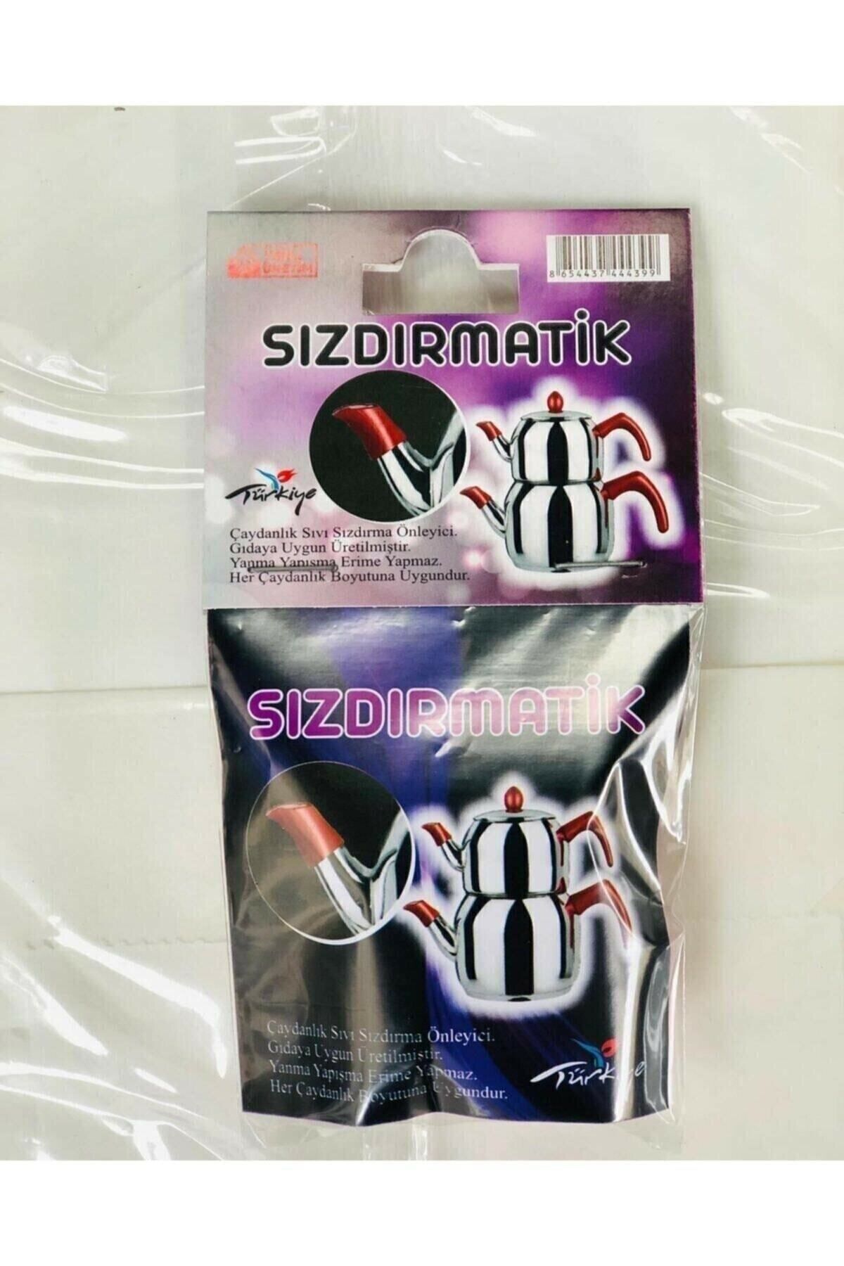 Sızdırmaz Matik 2'li Kırmızı Çaydanlık Için Sıvı Tutucu Sızdırmatik