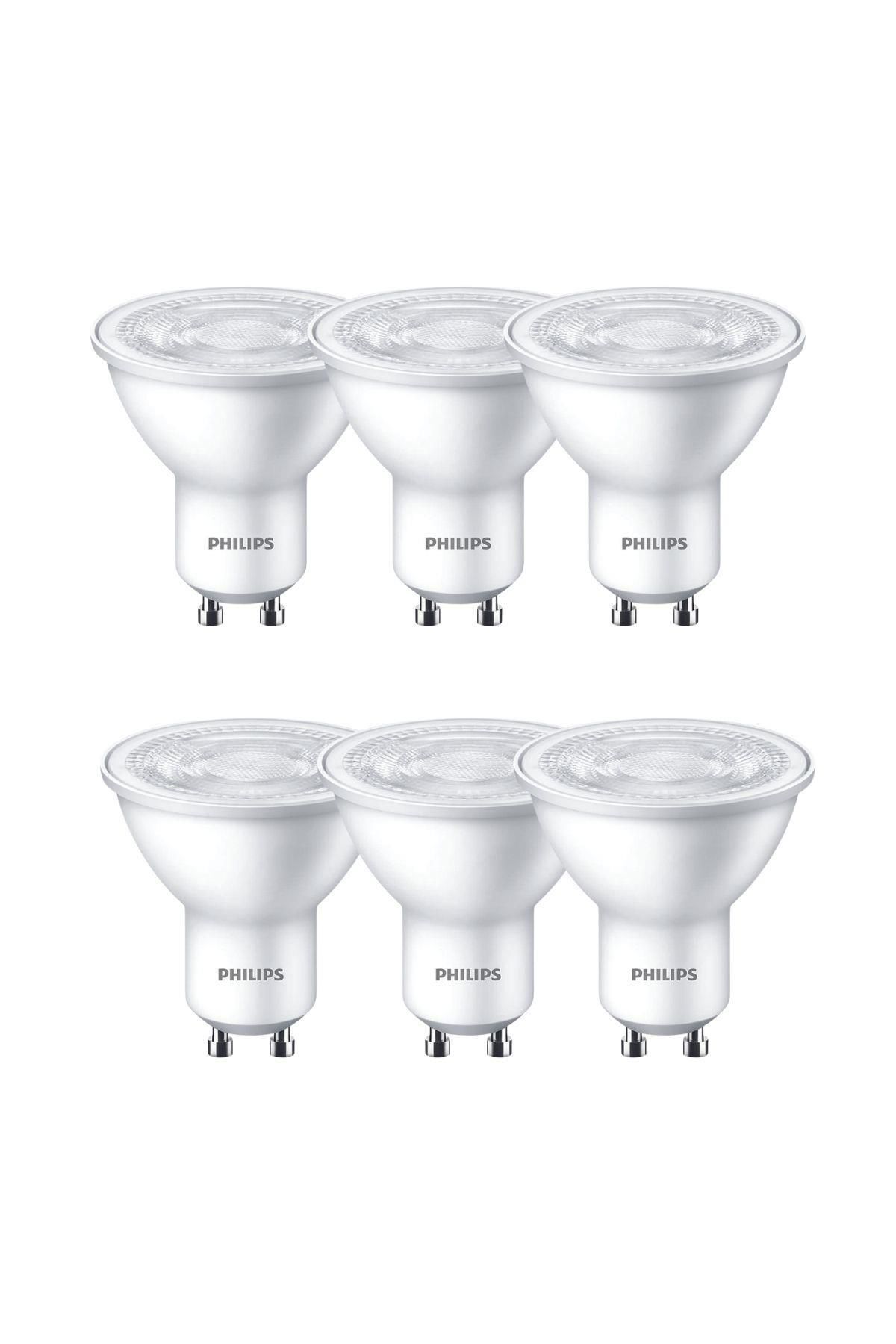 Philips Led Spot 50w Gu10 Sarı Işık 2700k 6lı