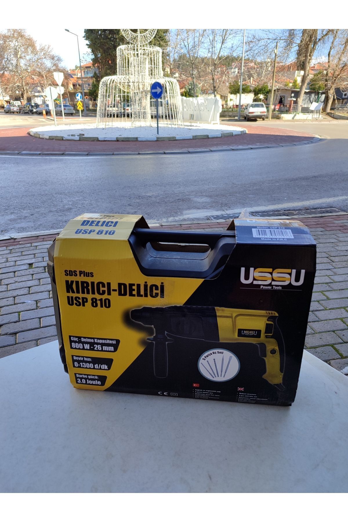 Ussu sds plus ups 810 kırıcı delici matkap