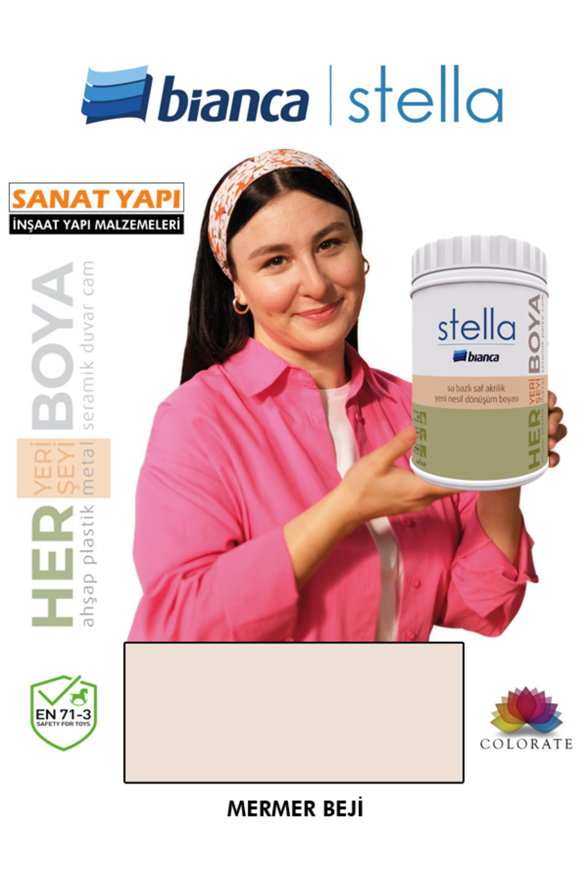 Stella Water Based Paint Tiles-Marble-Countertop-Door-Cabinet-Interior-Transformation-Kitchen-Bathroom-Plastic-Wood