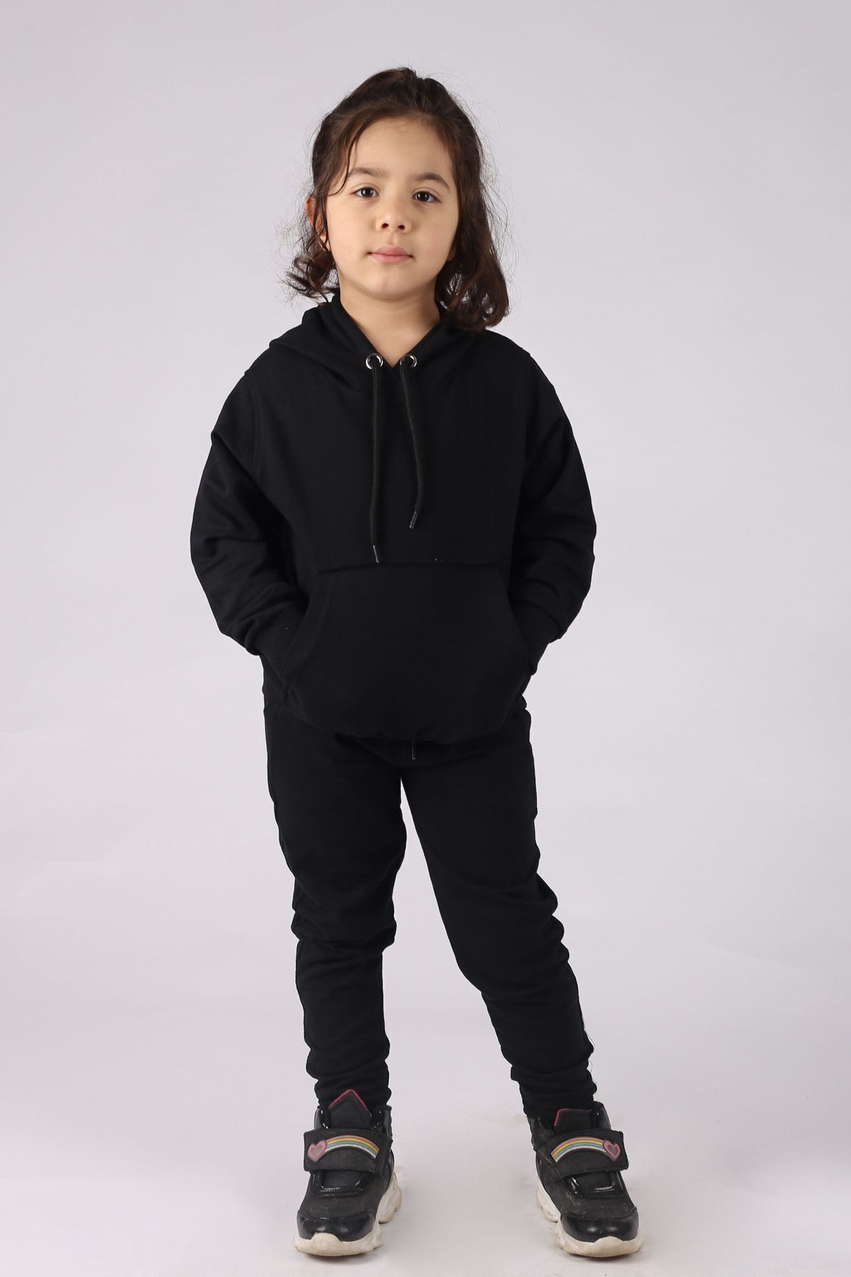 hooded kangaroo bottom-top tracksuit with pockets 5-16 years old