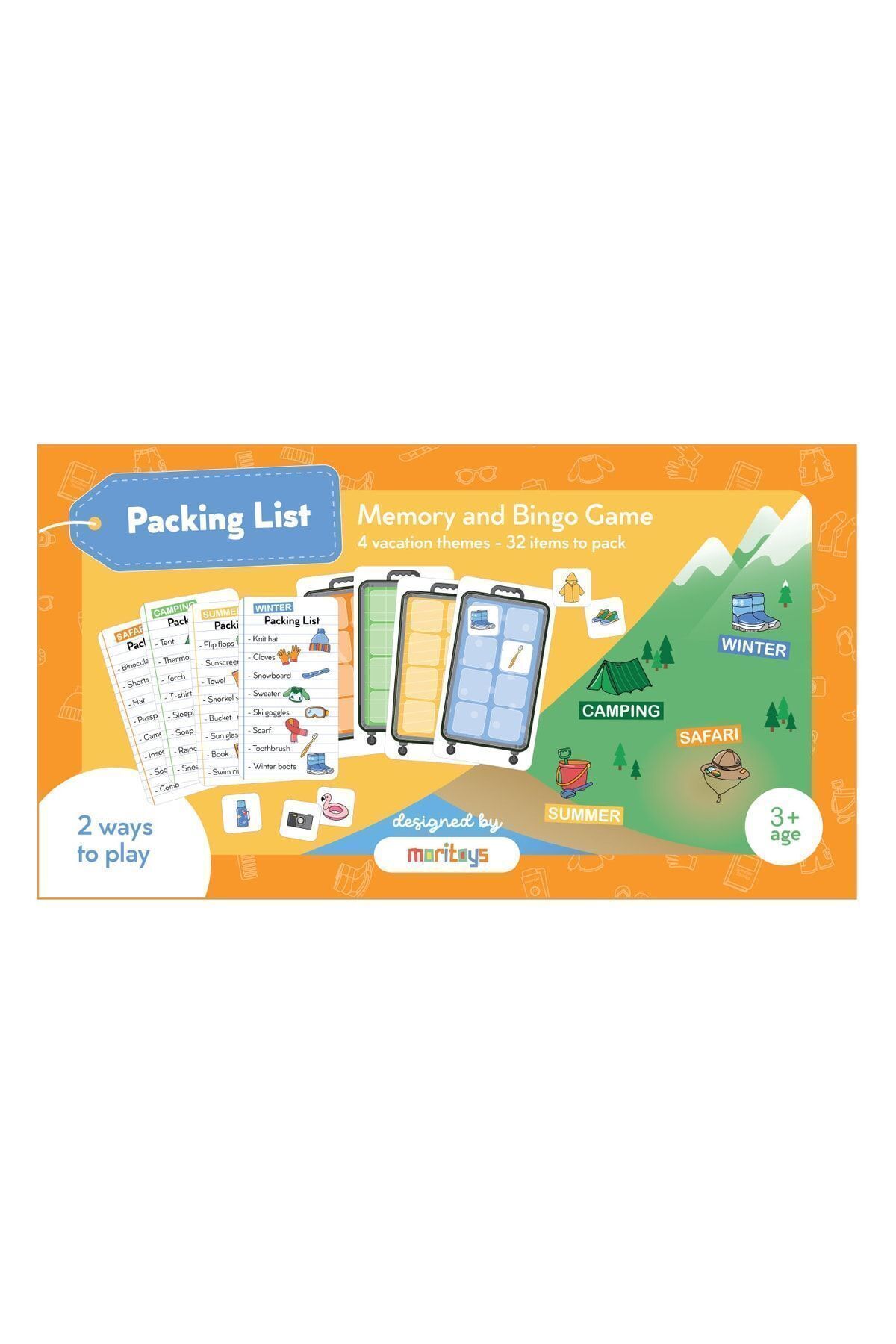 moritoys-Packing List - Suitcase Collection Family Memory and Caution Game Life Sell 721051 3