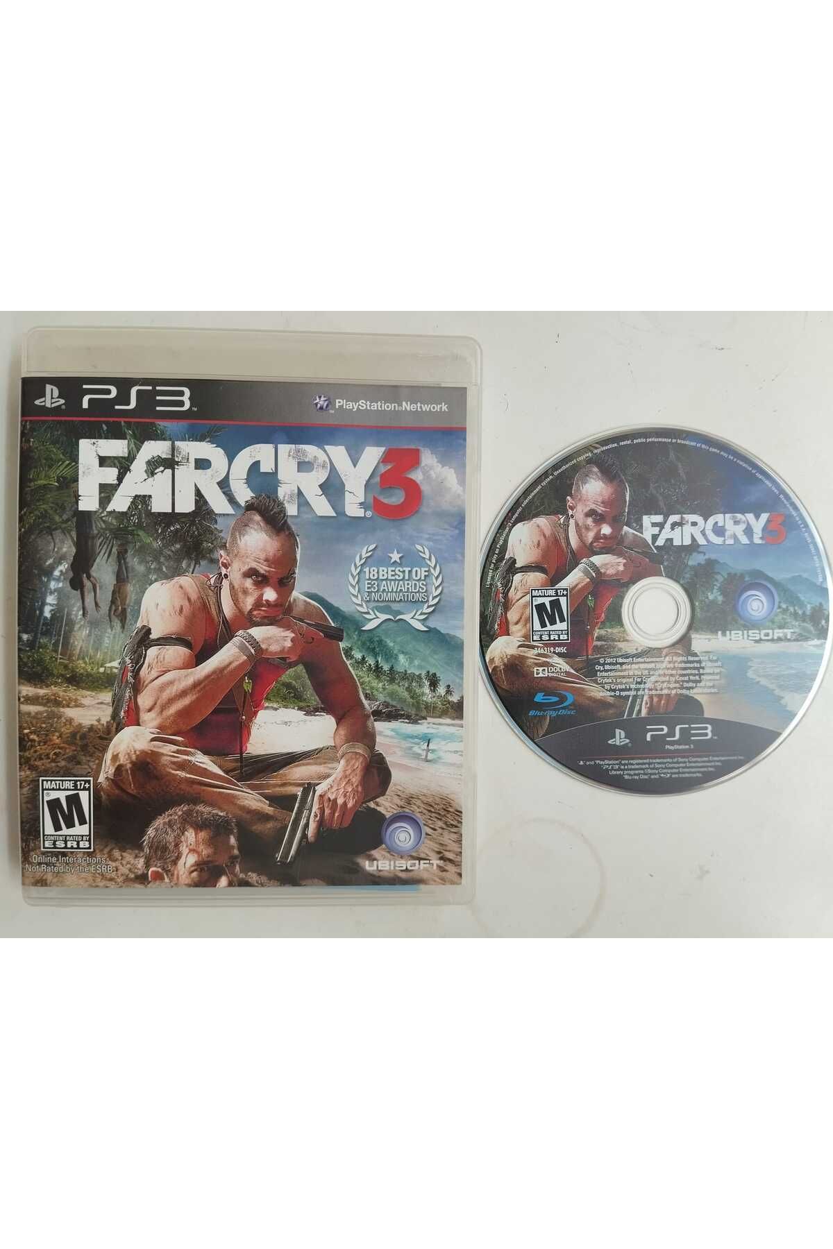 Plakperest FARCRY 3 - 2. El PS3 ( PLAYSTATION 3)  OYUN