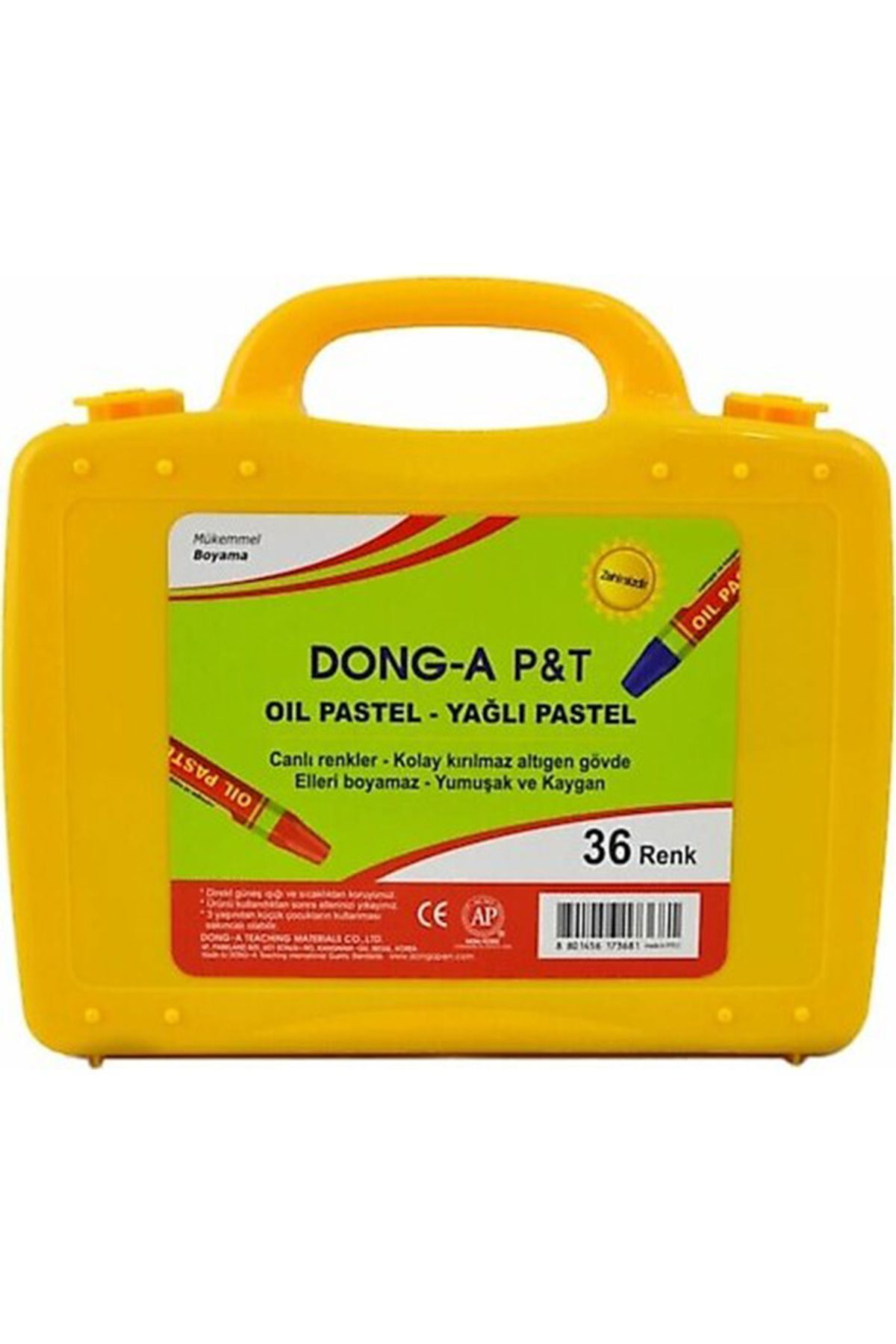 Dong-A-Donga 36 Colors Pastel Paint with Prof. Bag262136 2