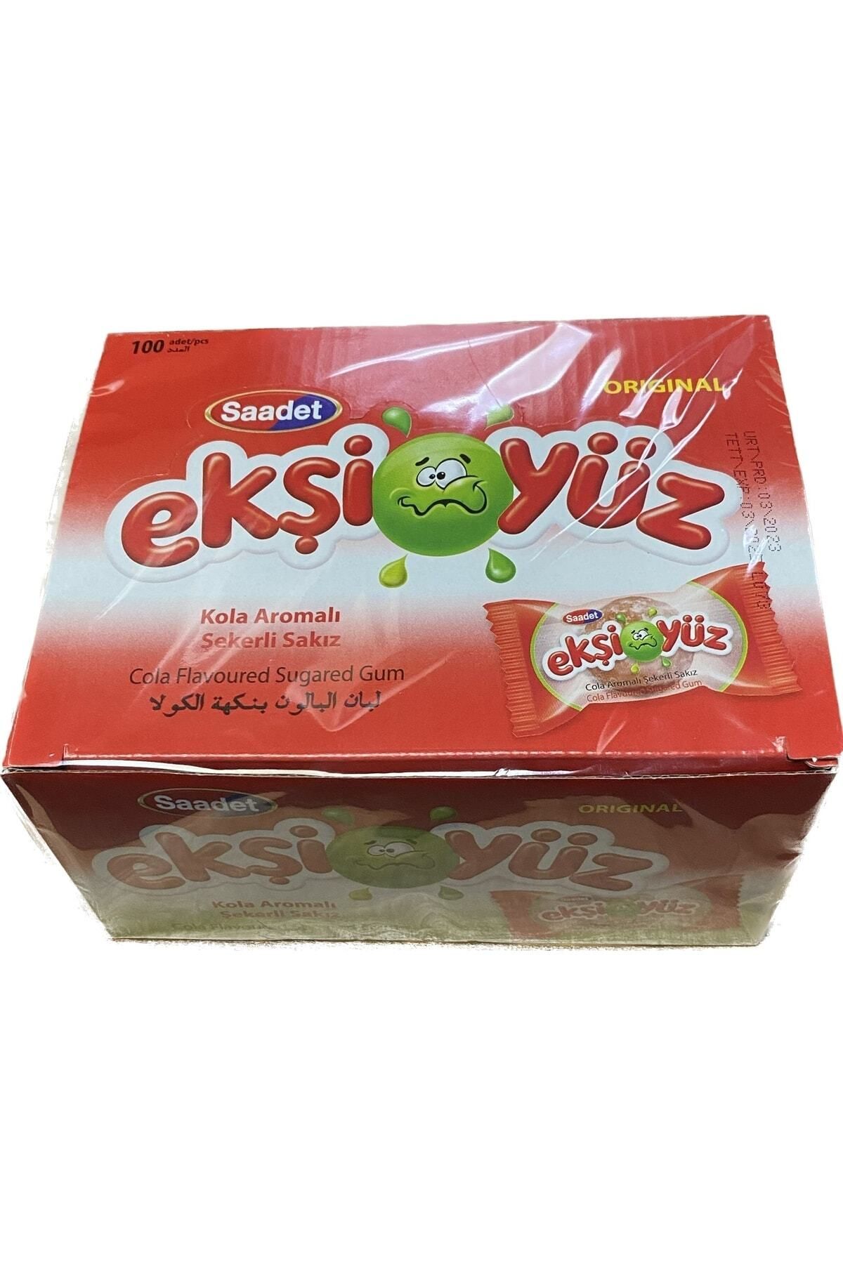 SAADET-Sour Face Gum 100 Pieces (1box) 1