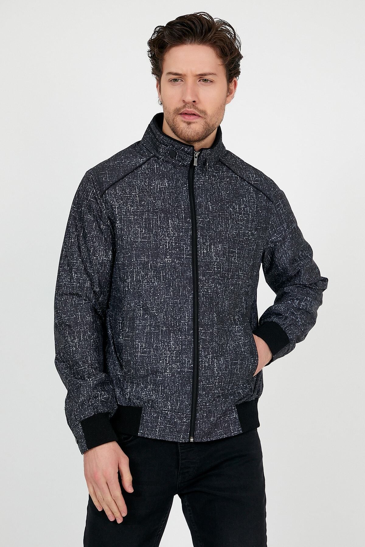 EnricoBASELLİ-Tree Patterned Summer Coat 5