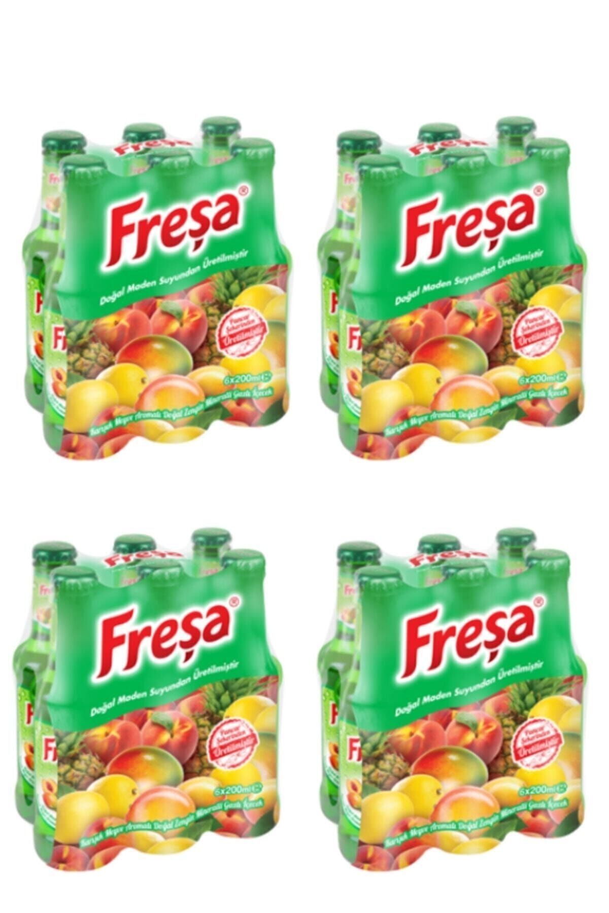 FREŞA Karışık Meyve Aromalı Madensuyu Koli 24 X 200 ml - Fiyatı