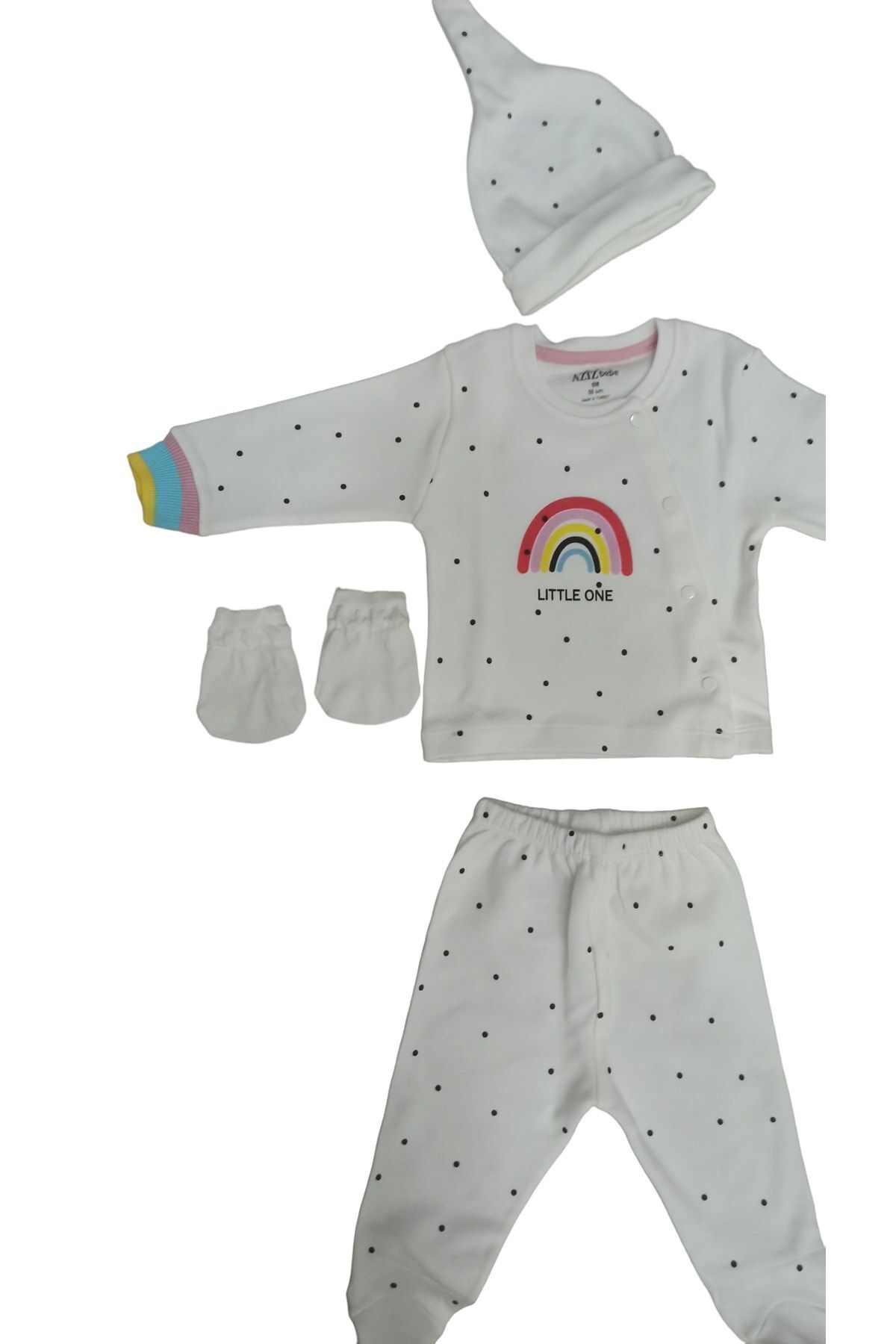 ست نوزادی پسرانه – دخترانه اکرو Aziz Bebe | 5315 اورجینال - تصویر 6