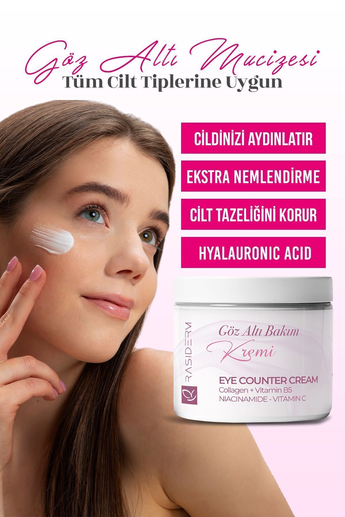 sacs orbitaux et lividités contre le cercle sombre de la crème hydratante à laide dune crème hydratante à laide de 50 mm
