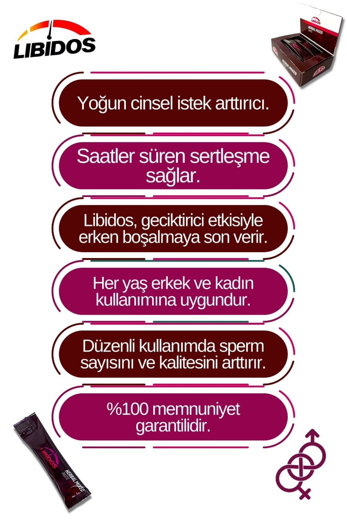 Enerji Artırıcı perfonmans yükseltici Macun 240g Doğal İçerik tek kullanım 24 adet — lbs1222 — تصویر 2 از 4