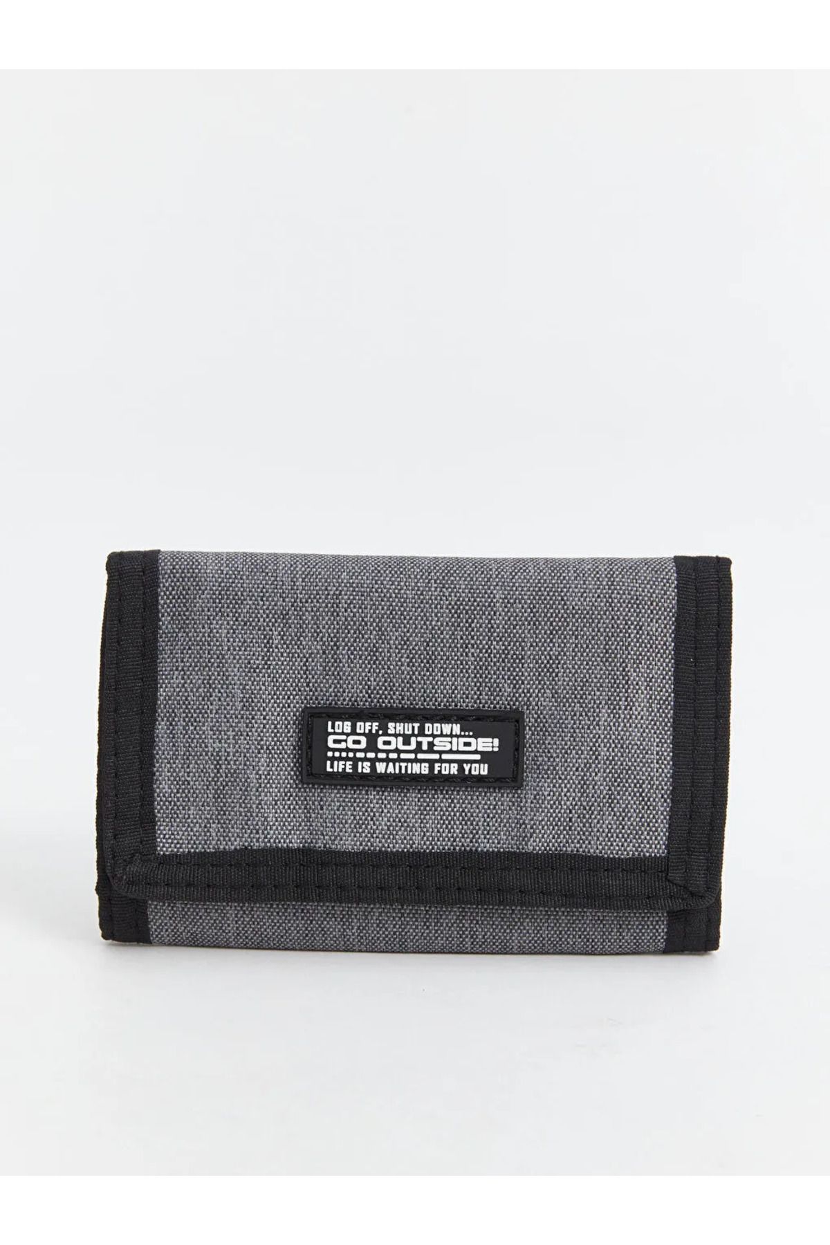 LC Waikiki-ACCESORII LCW - Portofel pentru baieti, imprimeu bleumarin, Grey Mel 1