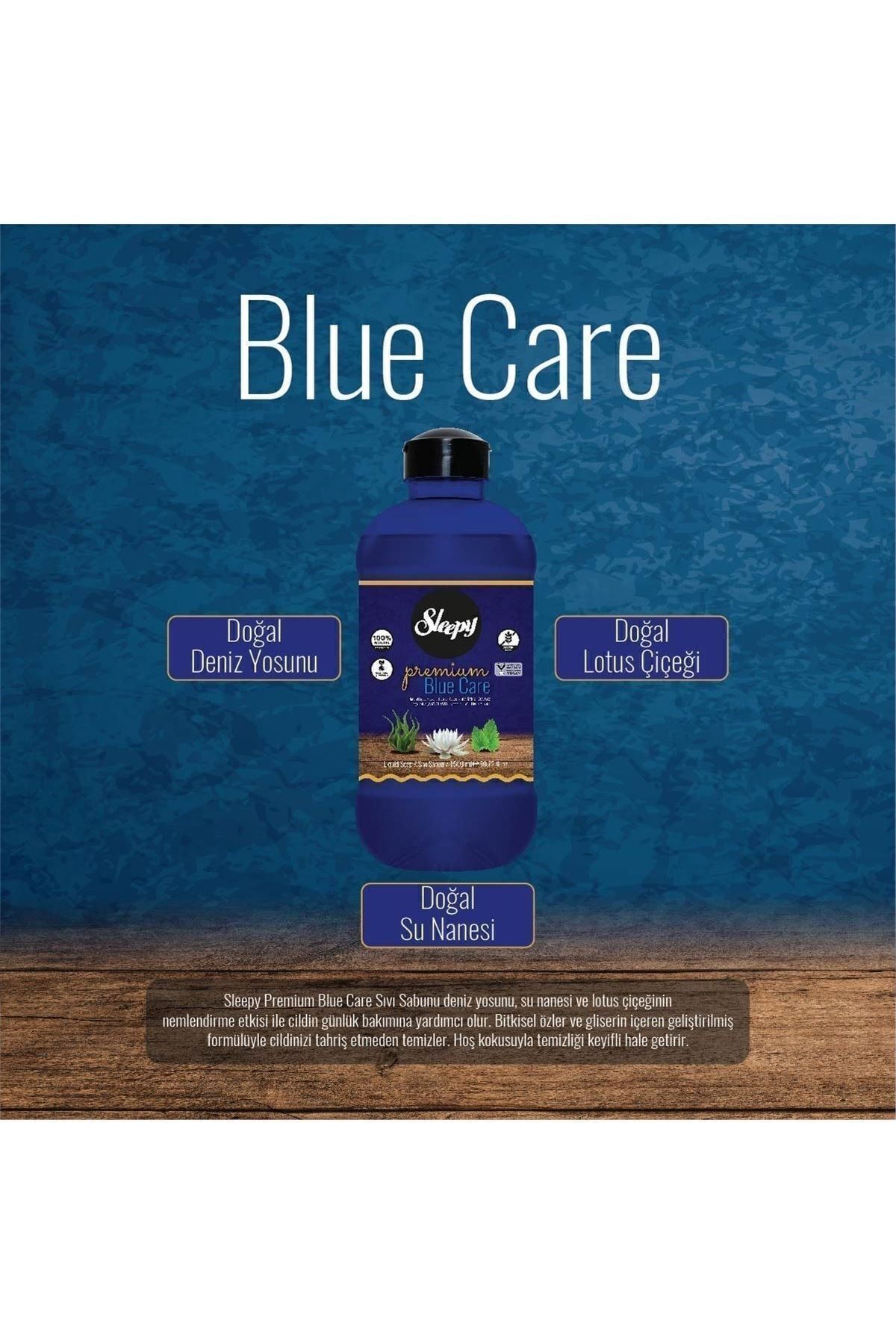 صابون مایع Premium Blue Care Series 2x1500 میلی لیتر Sleepy