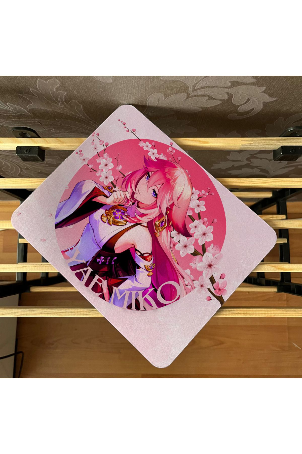 Define Moyas-Genshin Impact Yae Miko Mousepad - Comfortable Fit 1