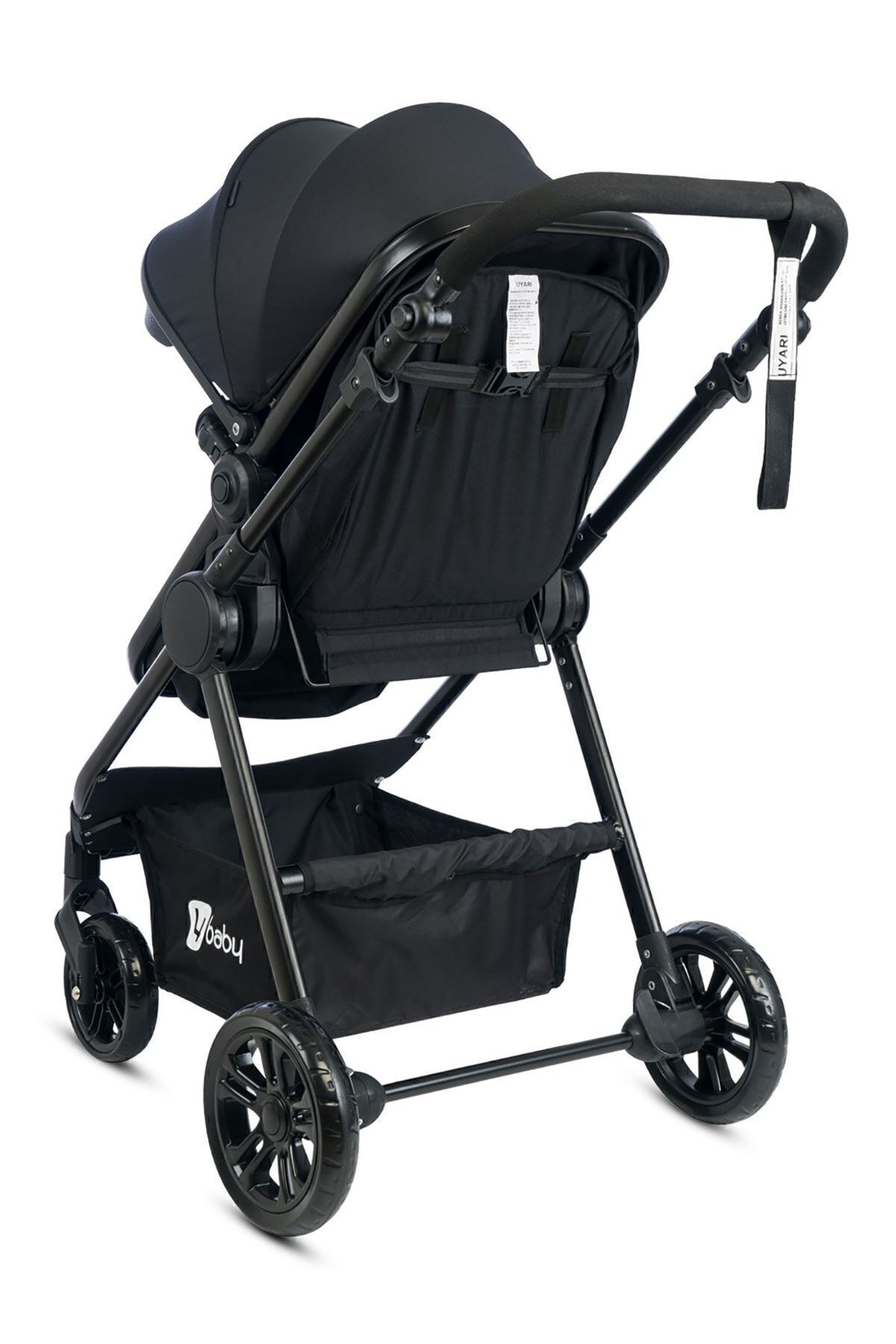 4 Baby - Cool Siyah Travel Sistem Bebek Arabası Seyahat Sistem (PUSET) Siyah fotoğrafı 2 (önizleme)