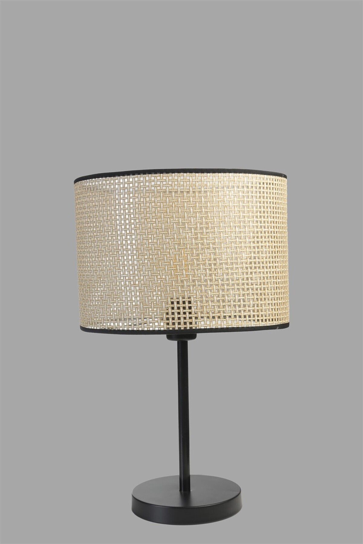 Lumexx-Table Lamp with Black Honeycomb Lampshade 3