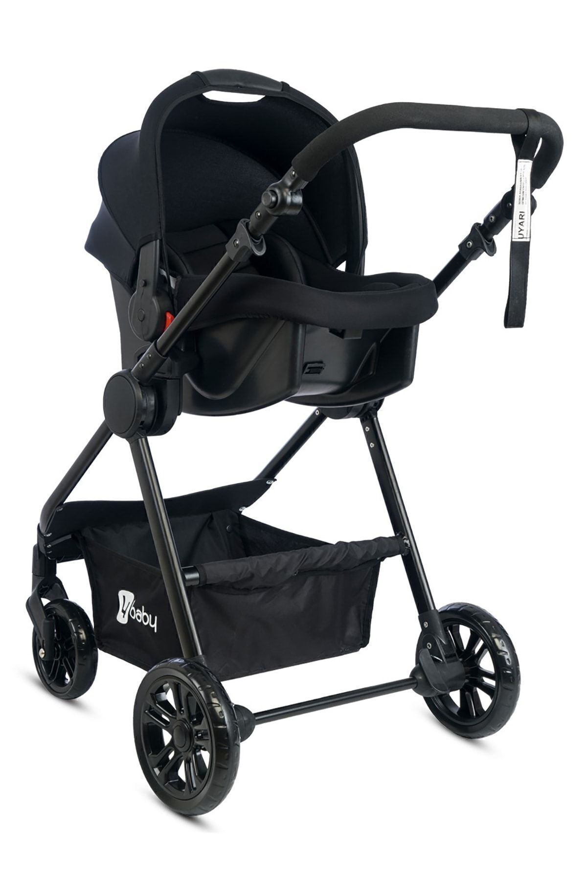 4 Baby - Cool Siyah Travel Sistem Bebek Arabası Seyahat Sistem (PUSET) Siyah fotoğrafı 6 (önizleme)