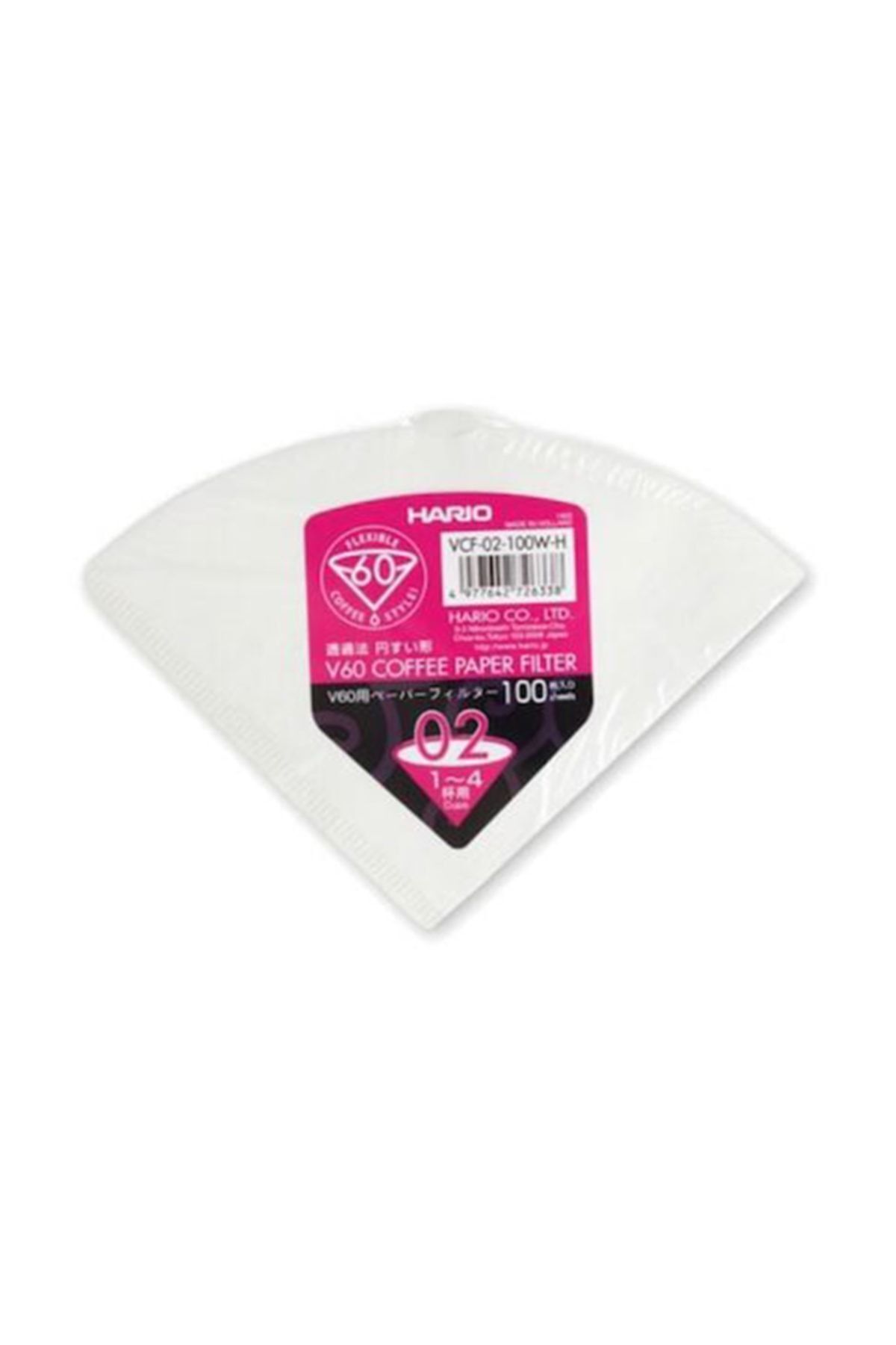 Hario V60 02 Filtre Kahve Demleme Kağıdı 100 Lu Paket (made In Holland)