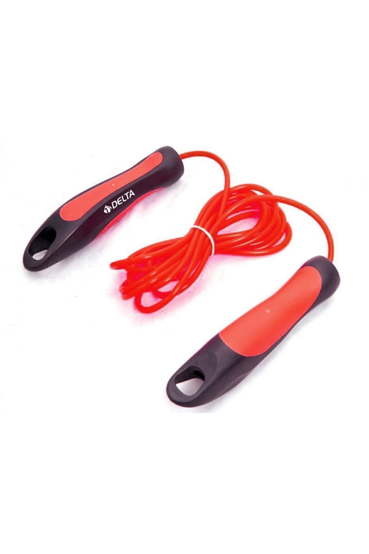 Delta Siyah-Kırmızı Rulmanlı Deluxe Atlama İpi