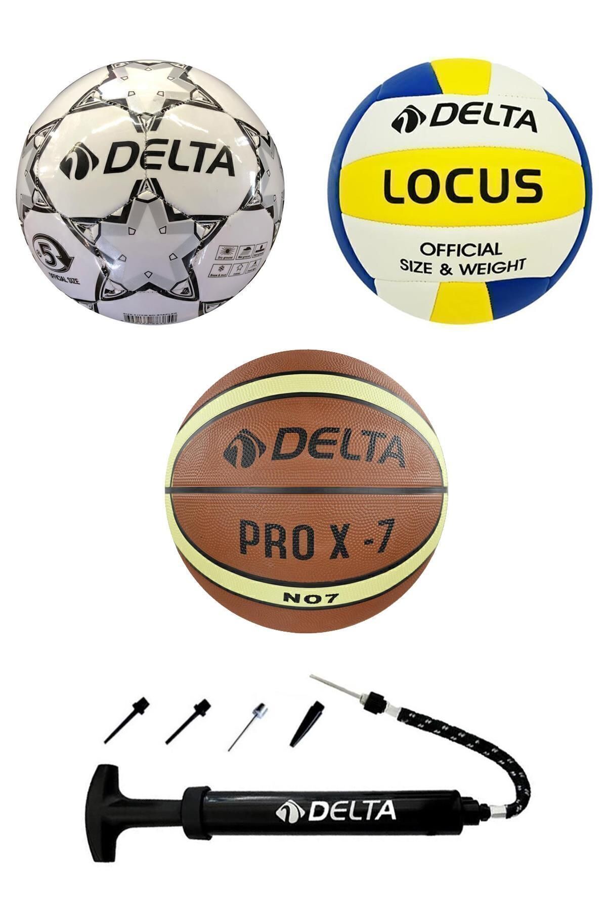 توپ فوتبال چند رنگ STAPLER 5 NUMBER FOOTBALL BALL PRO X 7 BASKETBALL LOCUS شماره پمپ والیبال اورجینال Delta